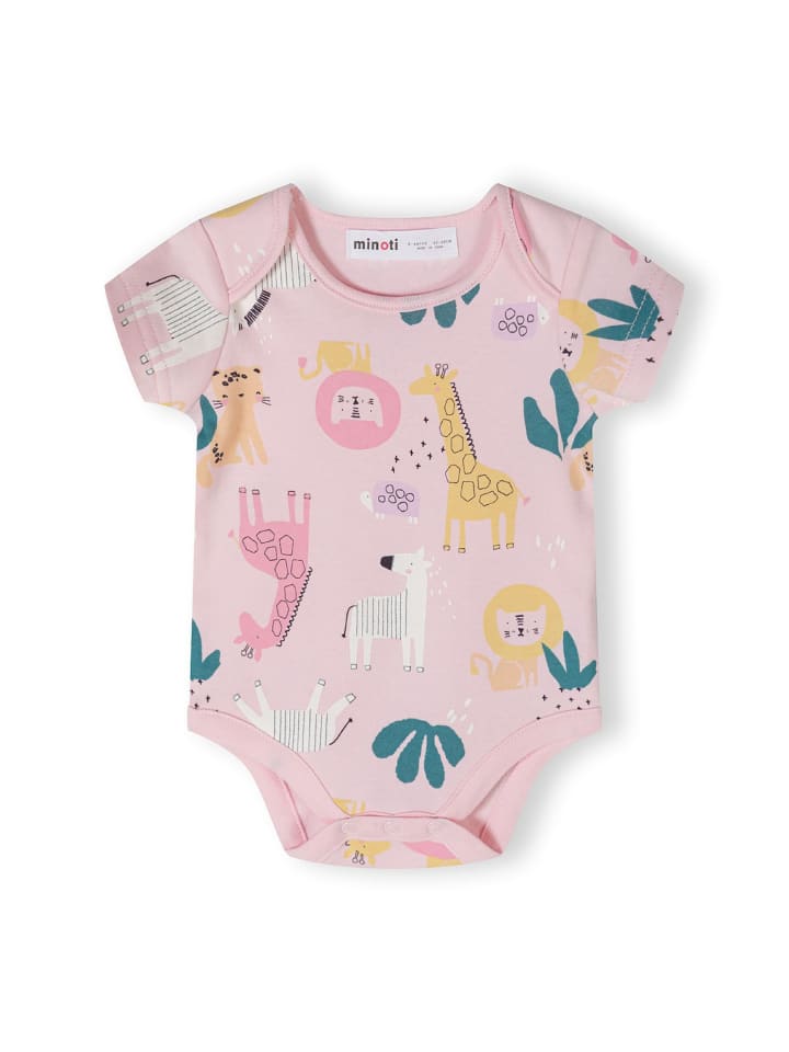 Minoti 4er. Set: Kurzarmbody 24babypack6 in lila günstig kaufen