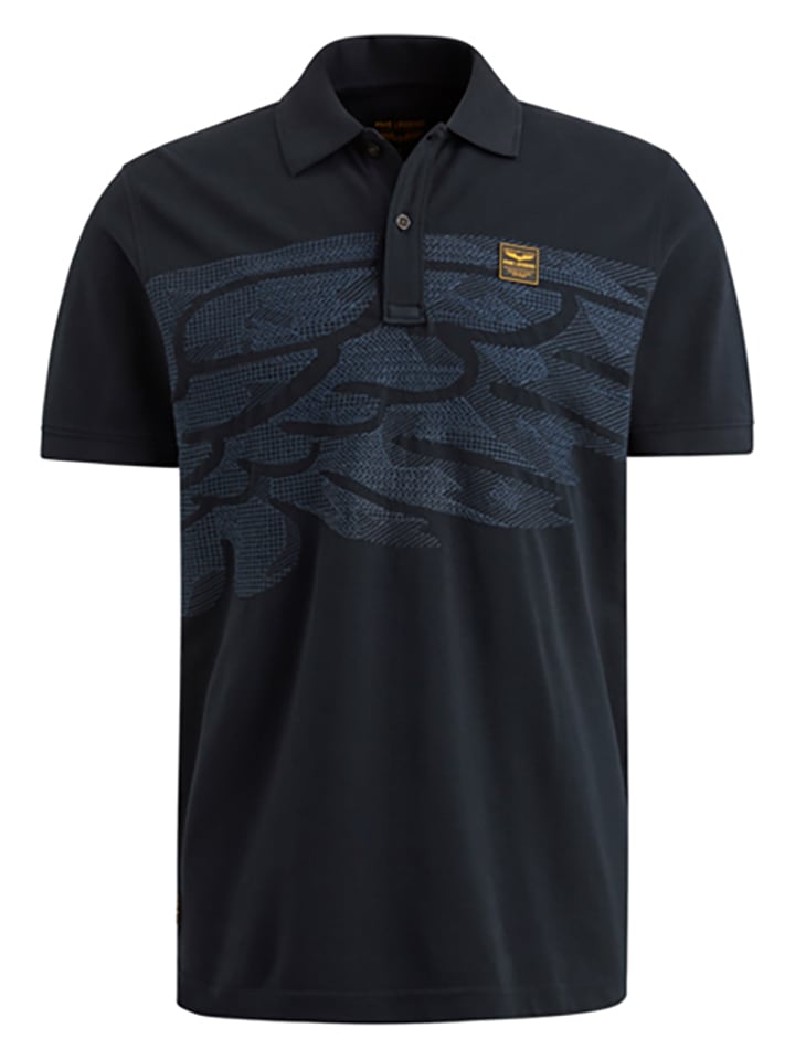 PME Legend Poloshirt in Dunkelblau günstig kaufen