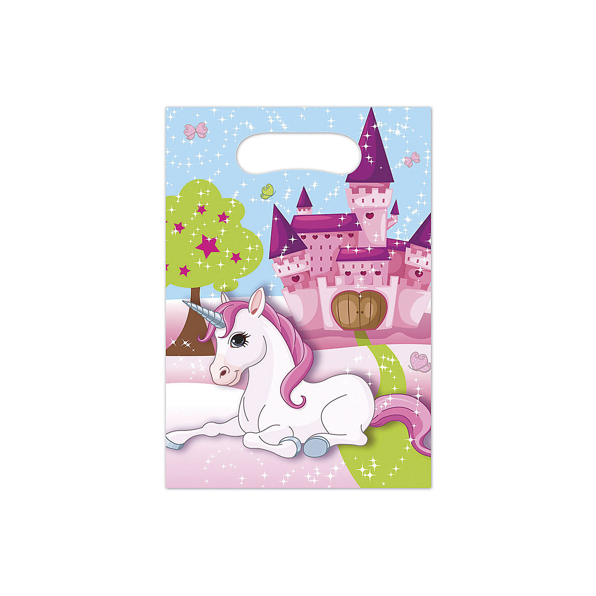 Mitgebseltüten Unicorn, 6 Stück