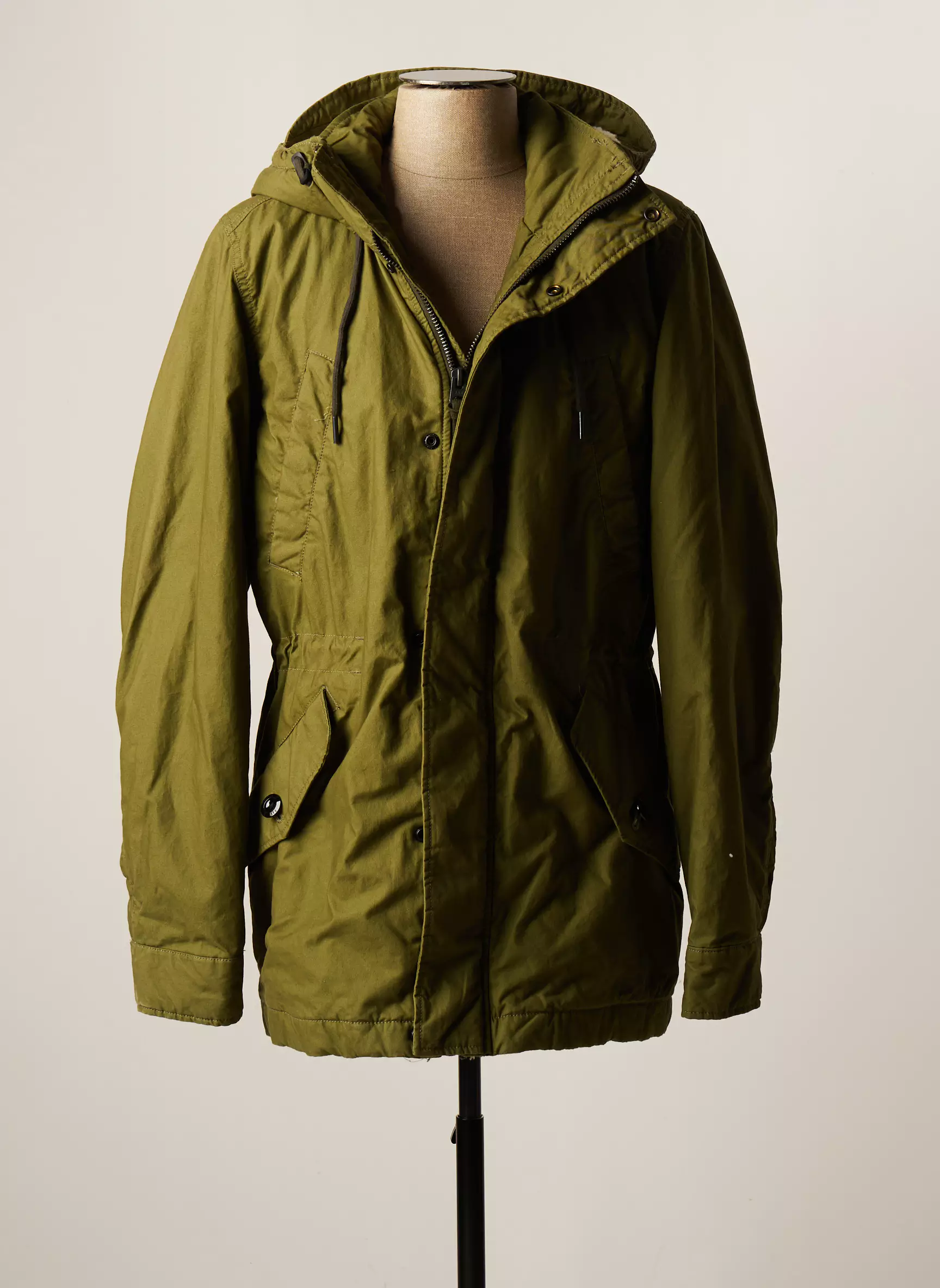 Raw 7 Parkas Homme couleur vert