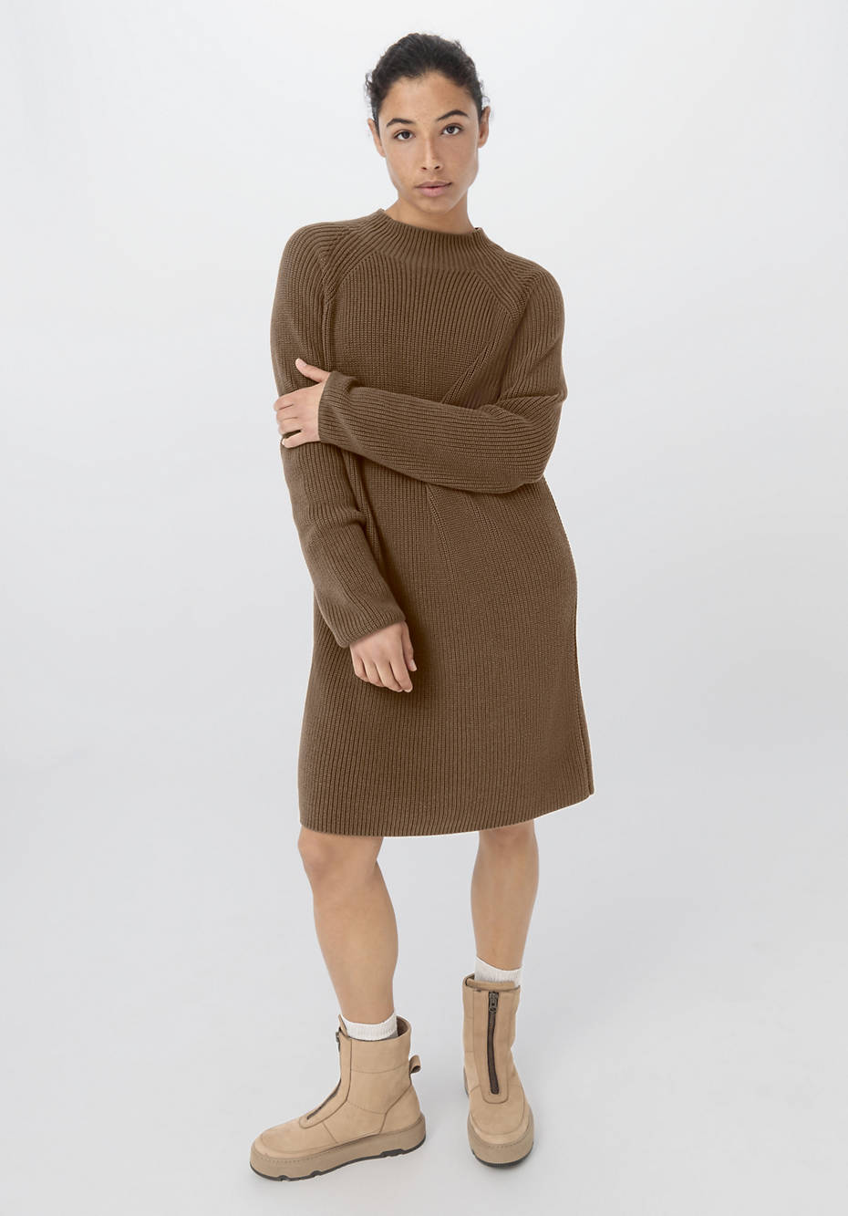 Strickkleid aus reiner Bio-Baumwolle