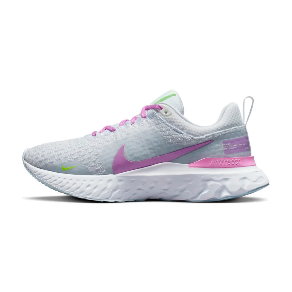 Nike React Infinity Run Flyknit 3 DZ3016-100 / grau