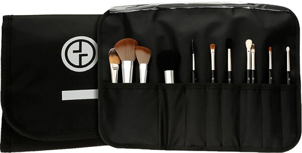 Eva Garden Make-up Pinsel-Tasche Farbe: schwarz Pinseltasche