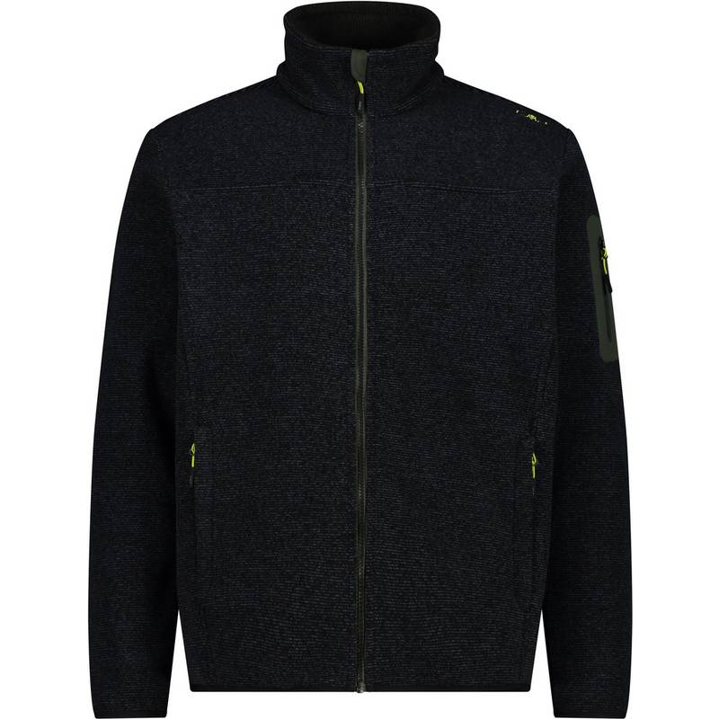 CMP Man Jacket Knitted Jacquard Fleecejacke Herren