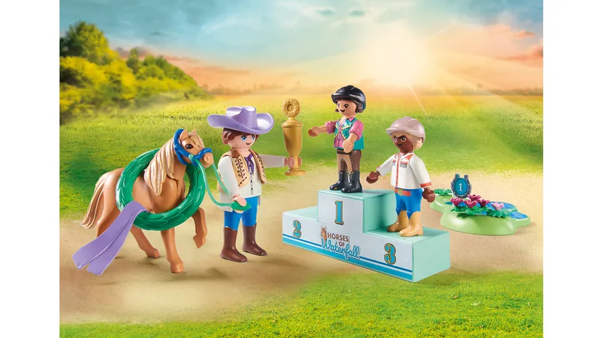 PLAYMOBIL 71495 - Horses of Waterfall - Ponyturnier