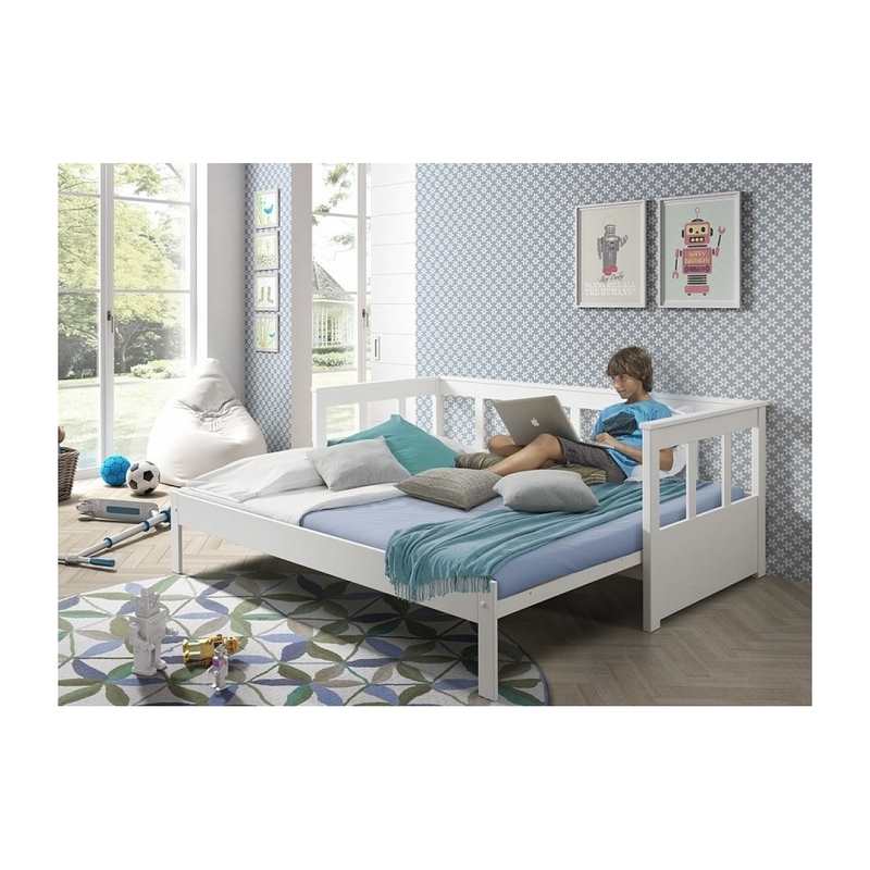 Lit extensible 2x 90x200cm Pino