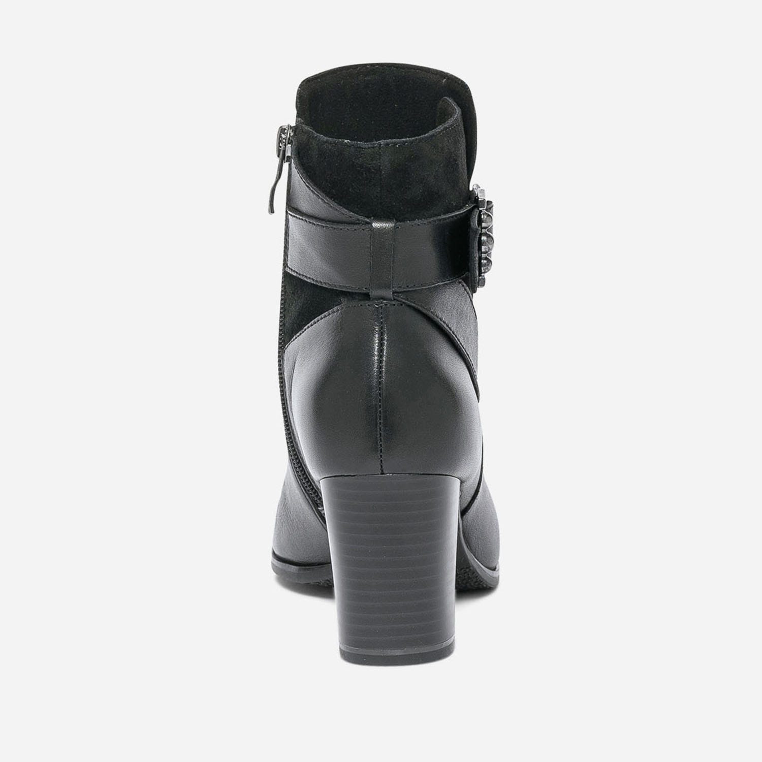 Boots CAPRICE noir à boucle fantaisie