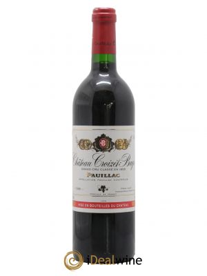 Château Croizet Bages 5ème Grand Cru Classé  1998 - Lot de 1 Bouteille