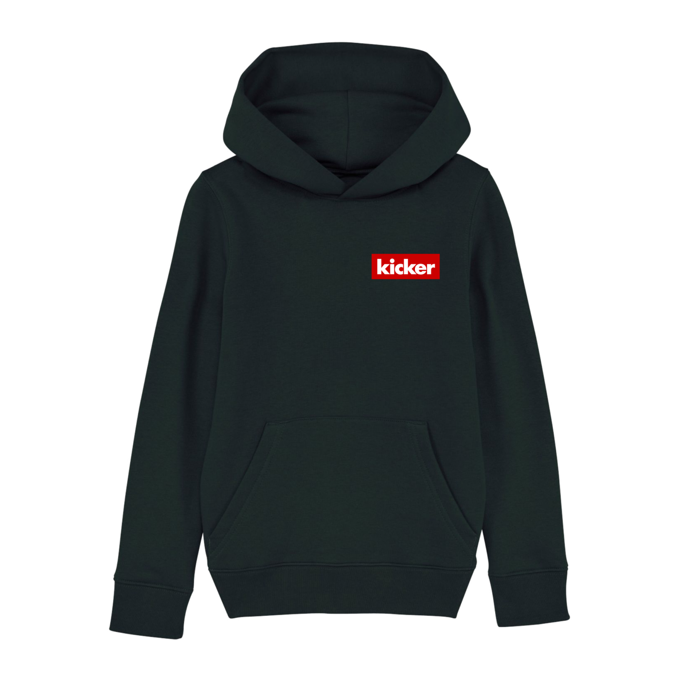 kicker Classic Mini Box Hoody Kids Schwarz FC002