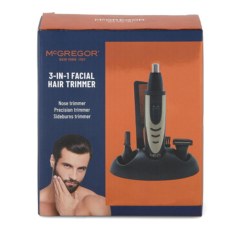 McGregor Ansiktstrimmer 3-i-1, McGregor
