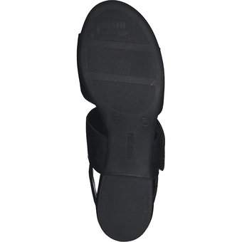 Remonte Sandale in schwarz