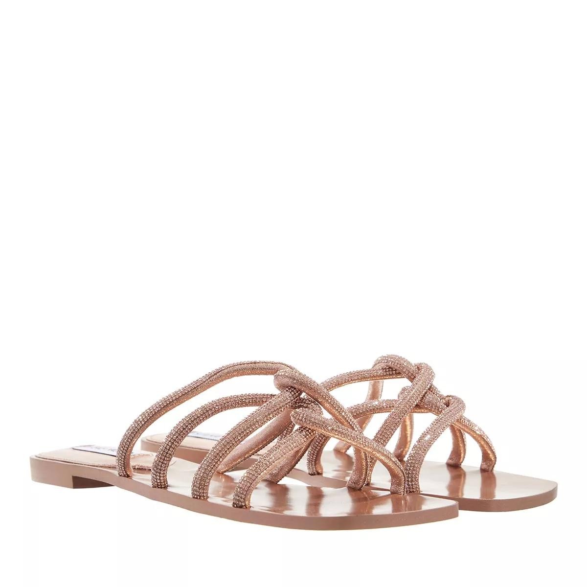 STEVEN MADDEN Riemchen Sandalen gelb Slide