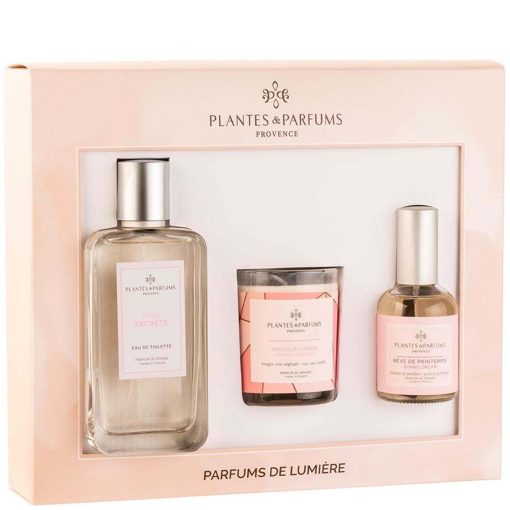 Plantes et Parfums Rose Secrète Coffret