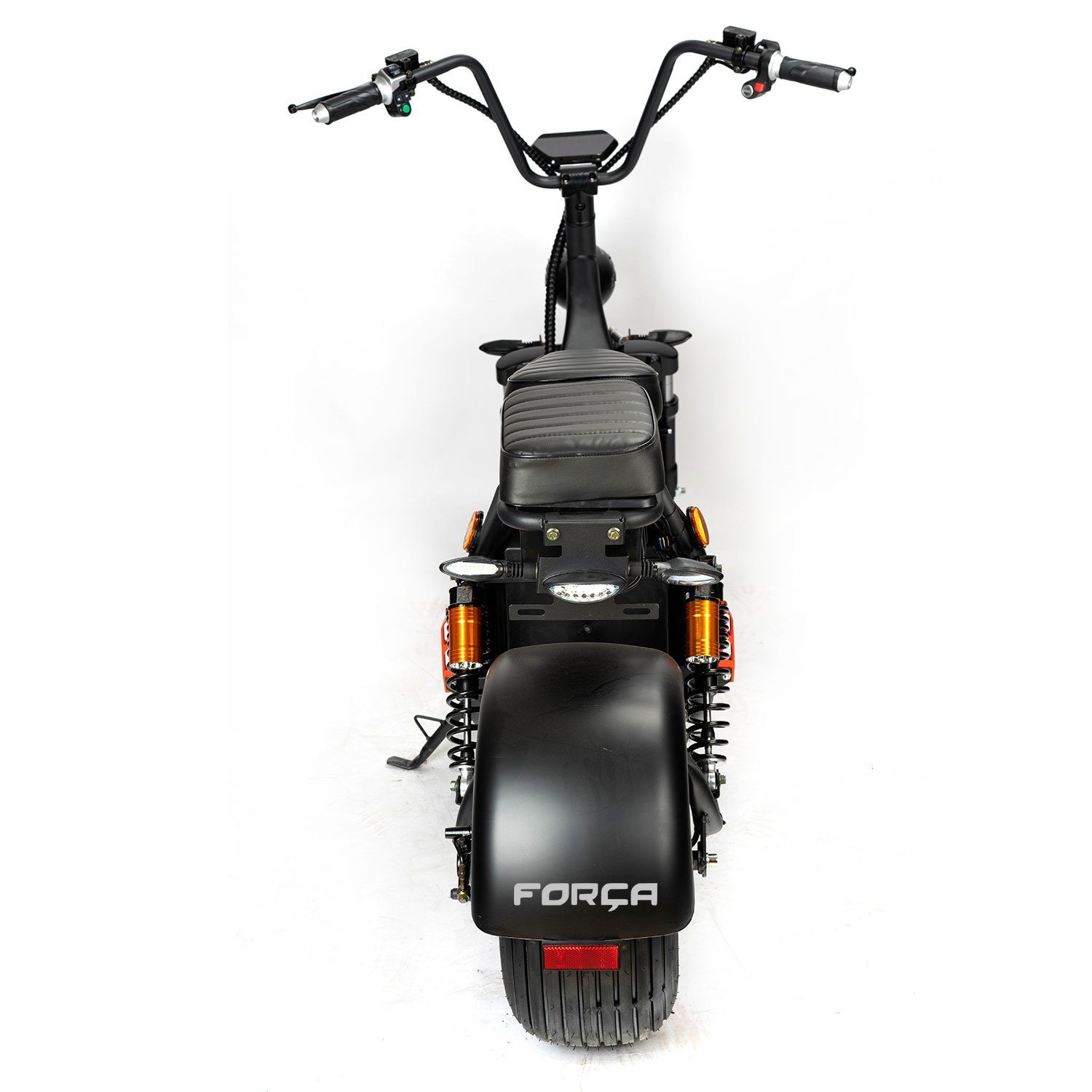 ENEWAY E-Scooter Coco II schwarz, 45,00 km/h, (Set, COCO II 2000W 45 km/h 20AH Lithium), mit Straßenzulassung