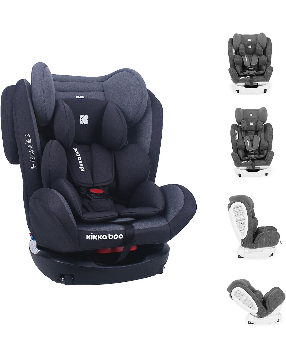Kindersitz 4 Fix Double Gruppe 0+/1/2/3 (0-36kg) Isofix Kindersitze