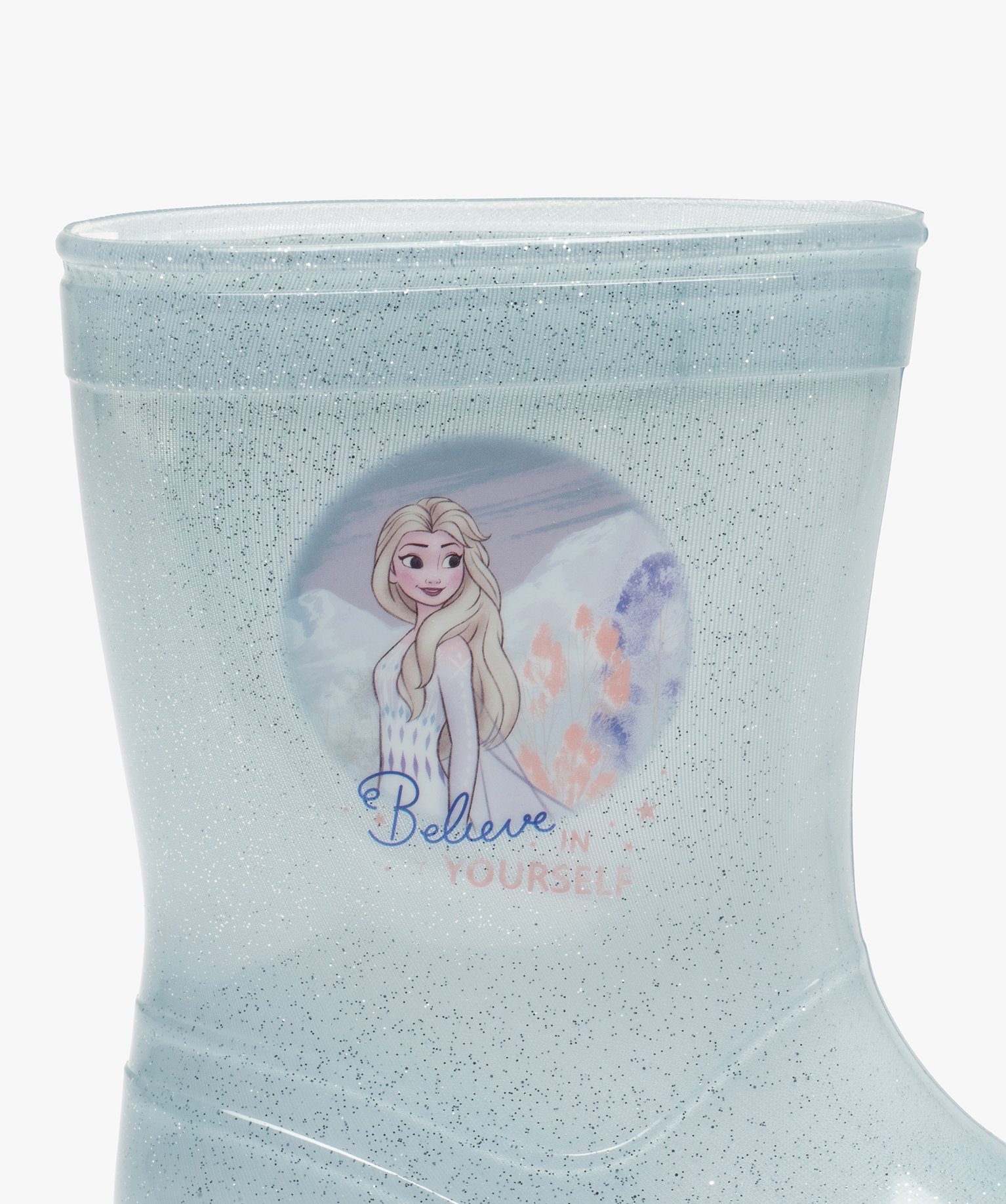 Bottes de pluie fille pailletées – La Reine des Neiges bleu | GEMO