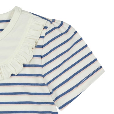 T-Shirt kurzarm, weiß für Mädchen