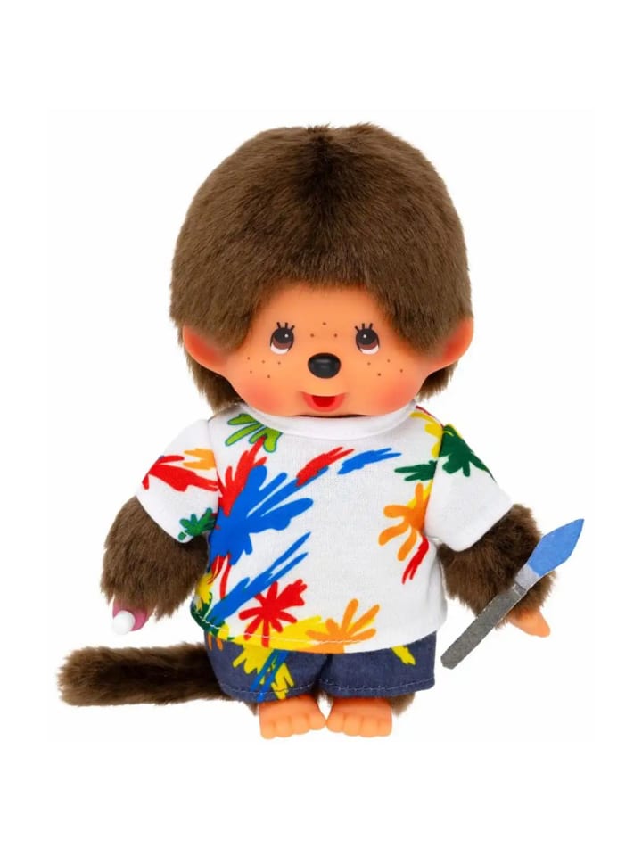Monchhichi Junge im Maler-Outfit | 20 cm | Monchhichi Puppe | Fashion günstig kaufen onesize