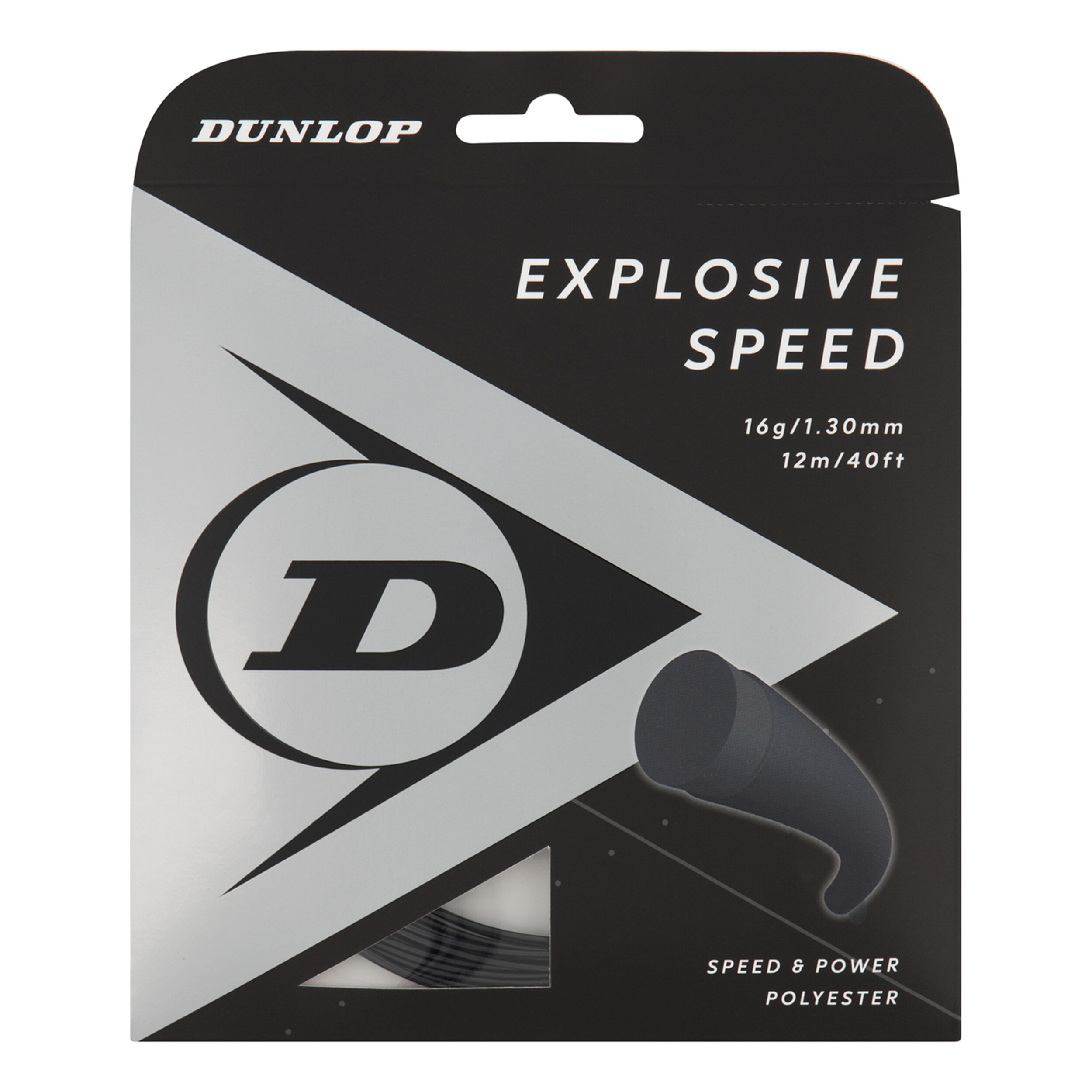 Explosive Speed Saitenset 12m - Schwarz