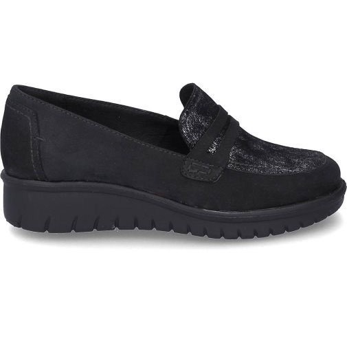 WESTLAND Slipper Calais 87, schwarz-silber