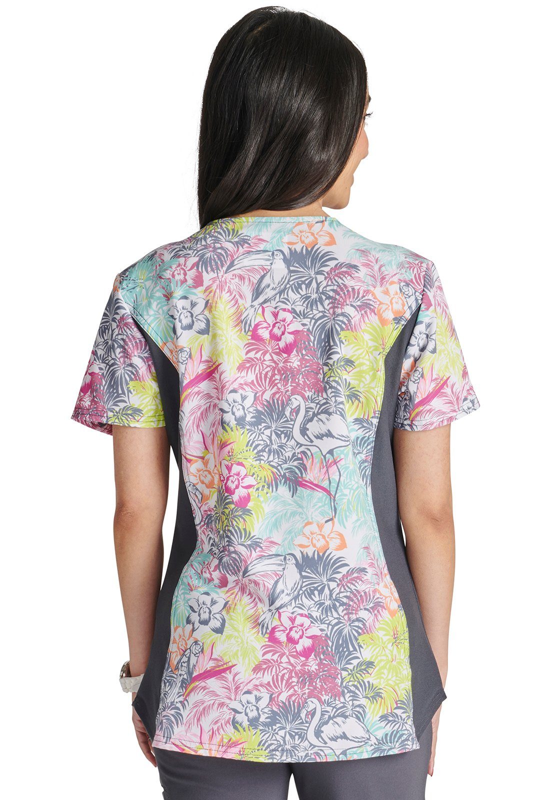 Cherokee Funktionsbluse Bunt bedruckter Damen Kasack 