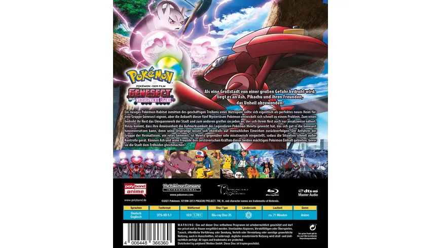 Pokémon – Der Film: Genesect und die wiedererwachte Legende