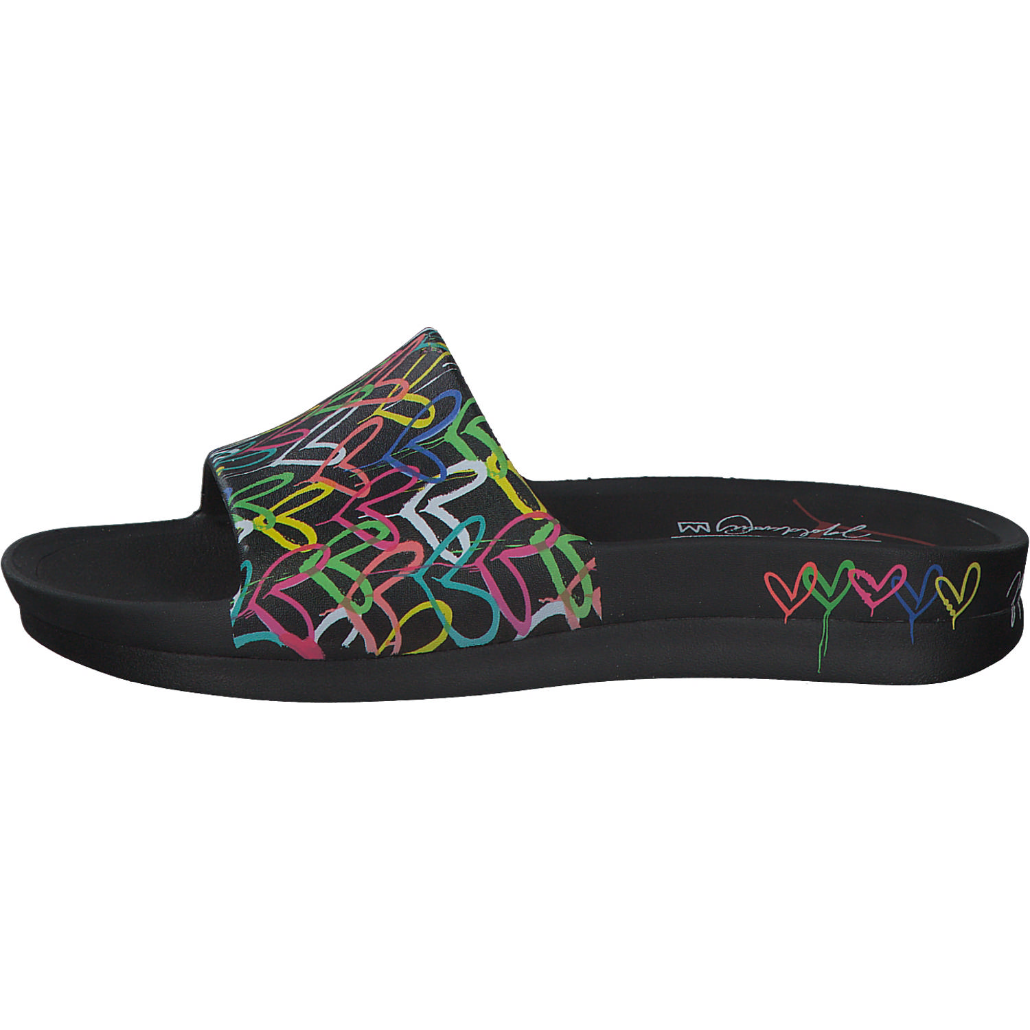 Skechers 111327, Badelatschen, Damen, Schwarz