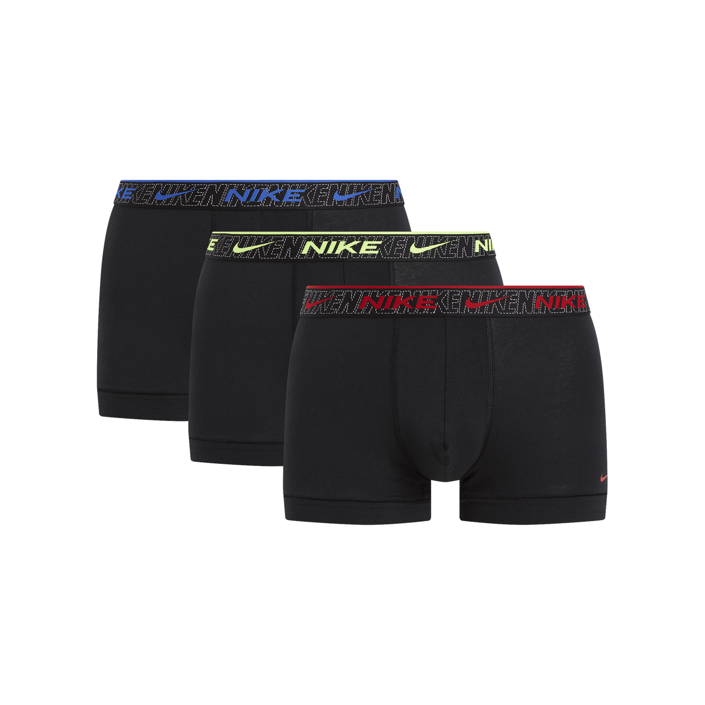 Nike Cotton Trunk 3er Pack Boxershort Schwarz FJV7