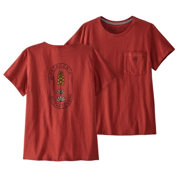 Patagonia - Women's Clean Climb Bloom Pocket Responsibili - T-Shirt