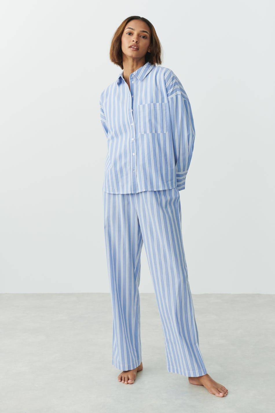 Cotton pyjamas shirt