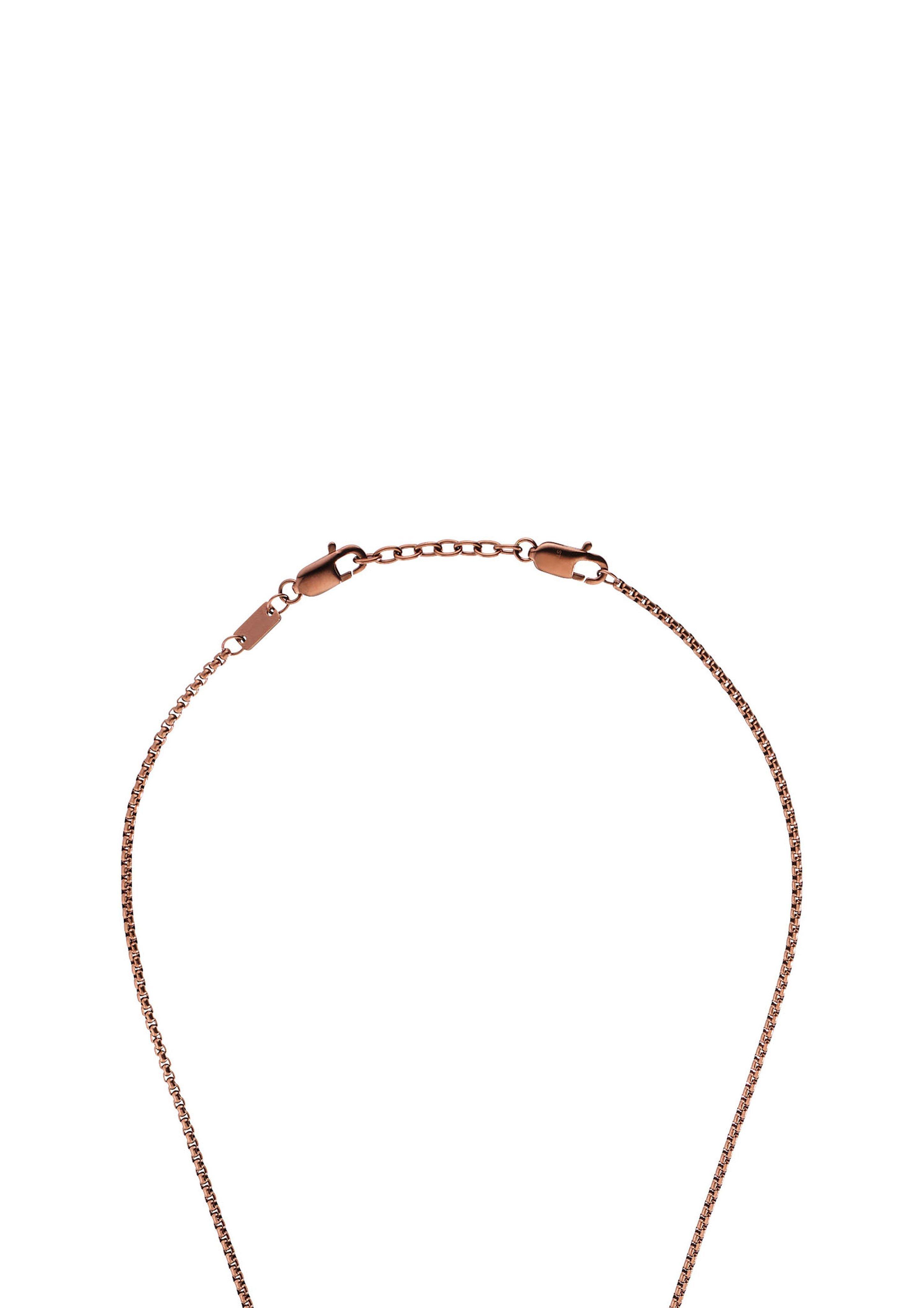 Dog-Tag-Kette in Kupfer  6009615-95B0