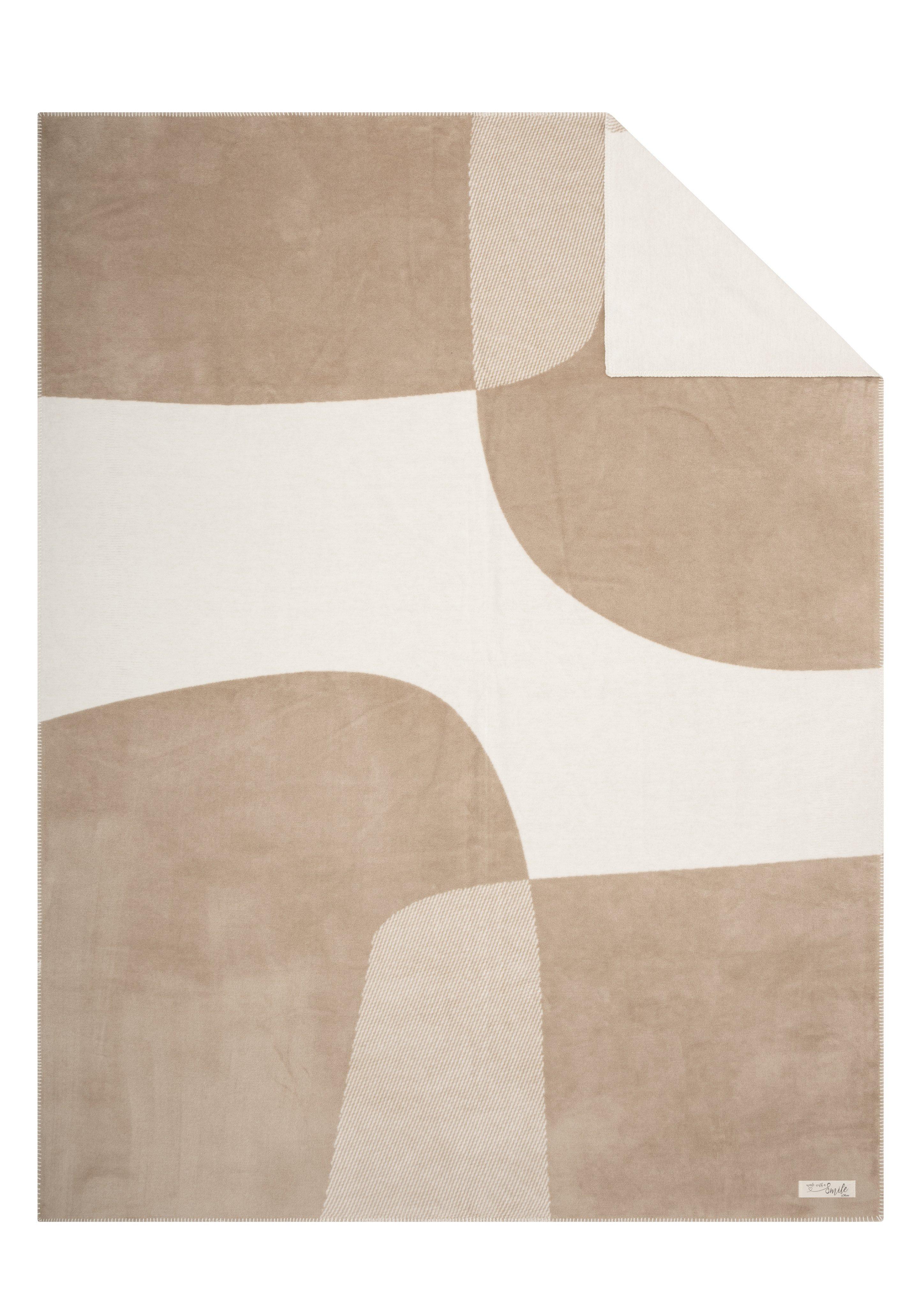 Kuschelige Decke aus Jacquard  6009331-300