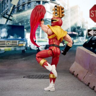 Power Rangers x Street Fighter Lightning Collection Actionfigur Morphed Ken Soaring Falcon Ranger 15 cm