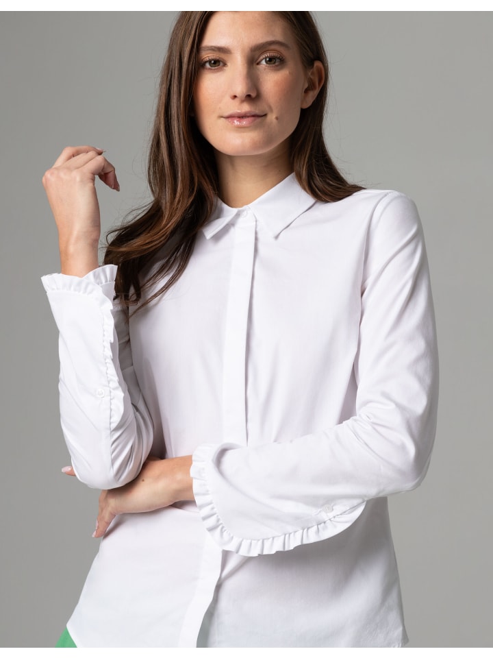 More & More Hemdbluse in weiss günstig kaufen