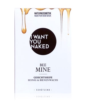I WANT YOU NAKED BEE MINE Honig & Bienenwachs Gesichtsseife-100 g