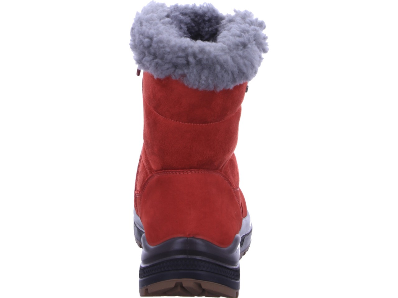 GLÜCKSCHUH Schnür-Stiefeletten rot