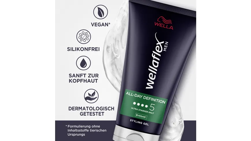 WELLAFLEX Men Styling Gel Ultra Stark 150 ml
