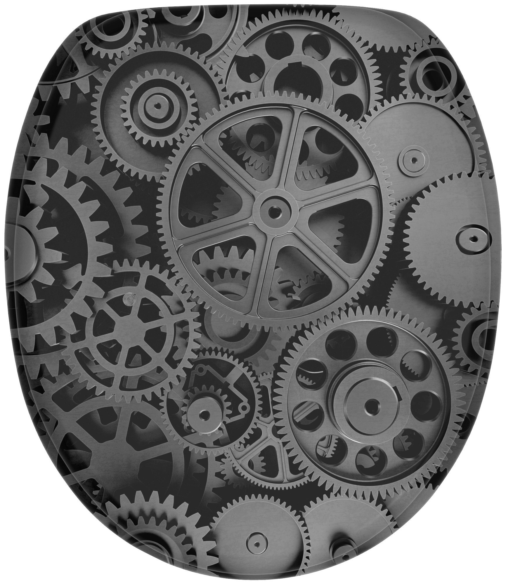 Sanilo WC-Sitz Gears, mit Absenkautomatik, BxL: 37,7 x 42,0 - 47,0 cm