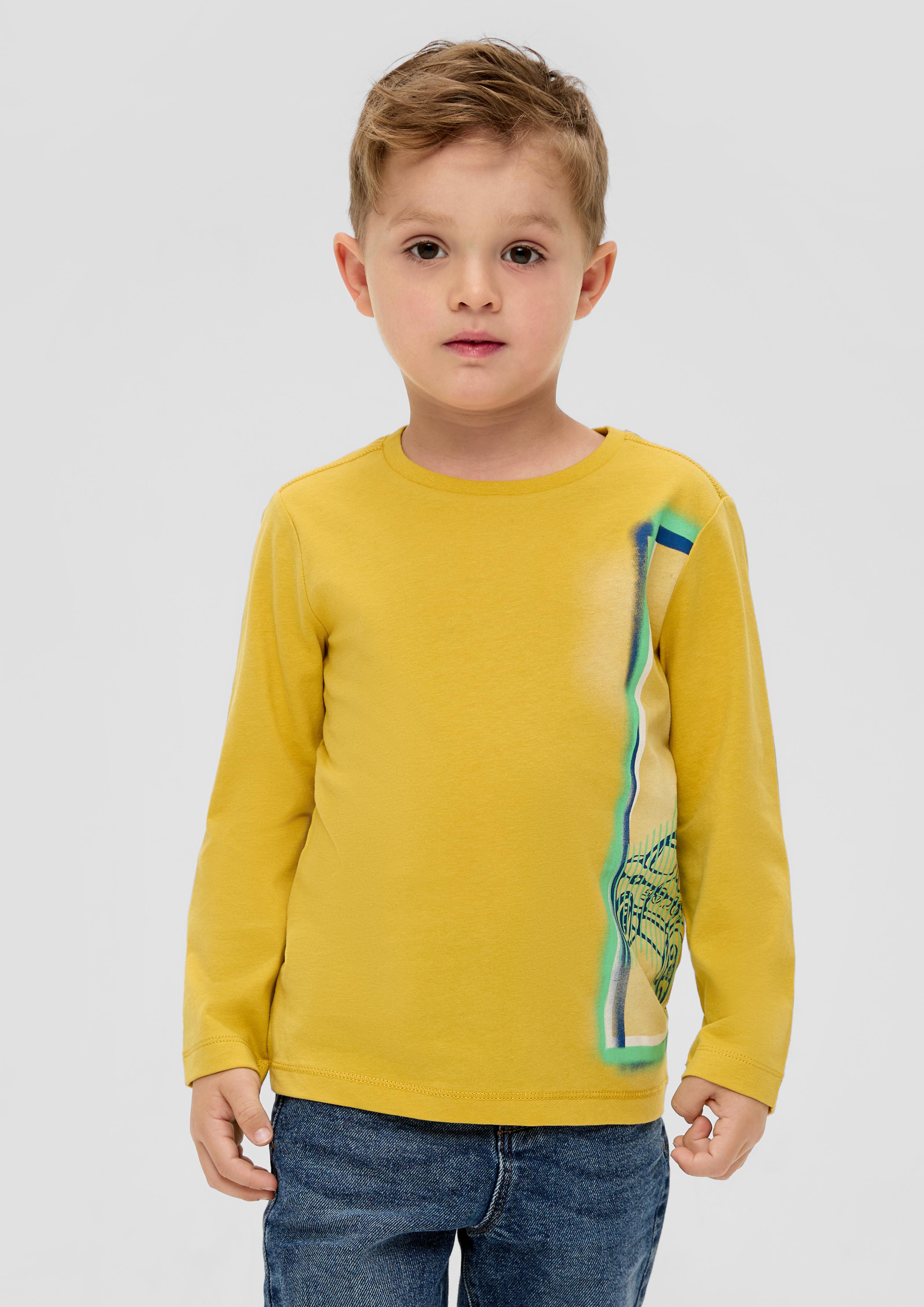 Longsleeve mit umlaufendem Print  2134227-1470