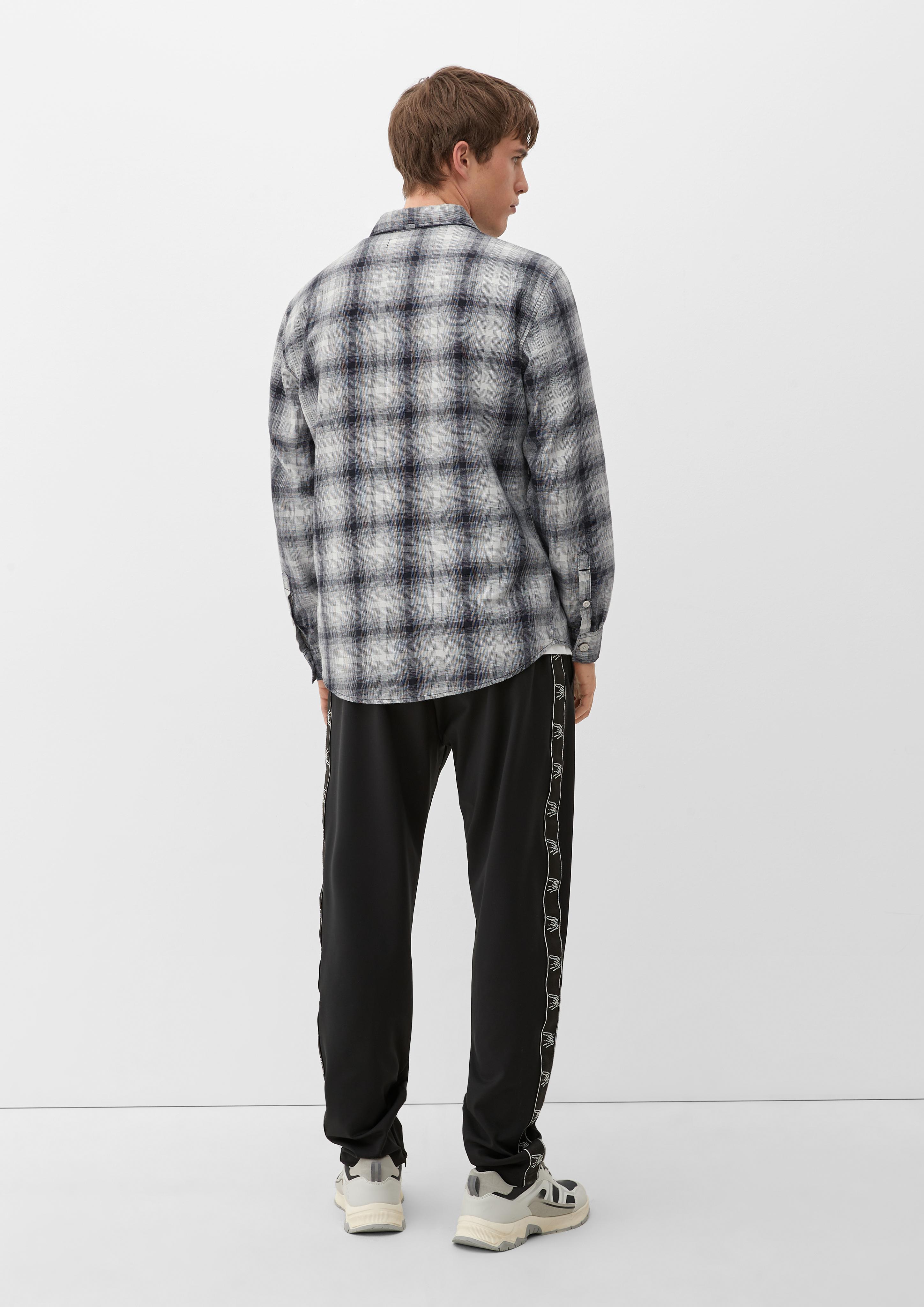 QS x JAMULE Flanellhemd mit Karomuster  2127144-98N0
