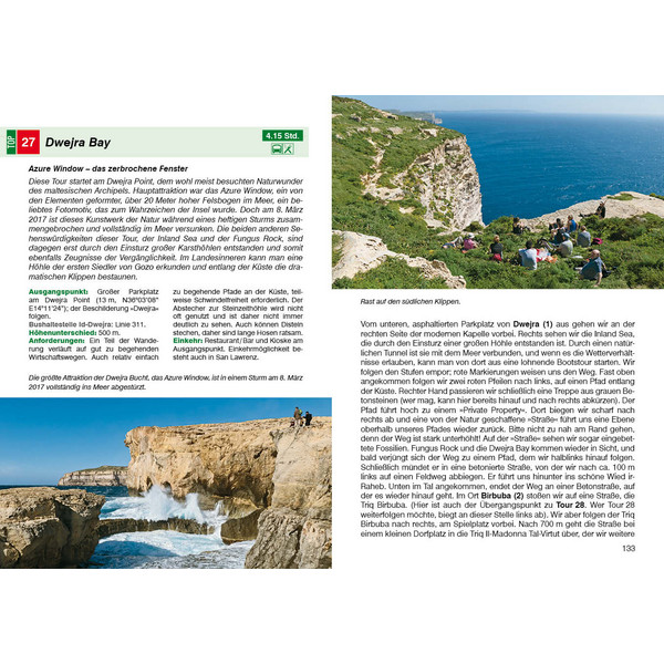 BVR MALTA UND GOZO - Wanderführer