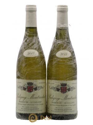 Puligny-Montrachet 1er Cru Le Cailleret Boyer Martenot 2012 - Lot de 2 Bouteilles