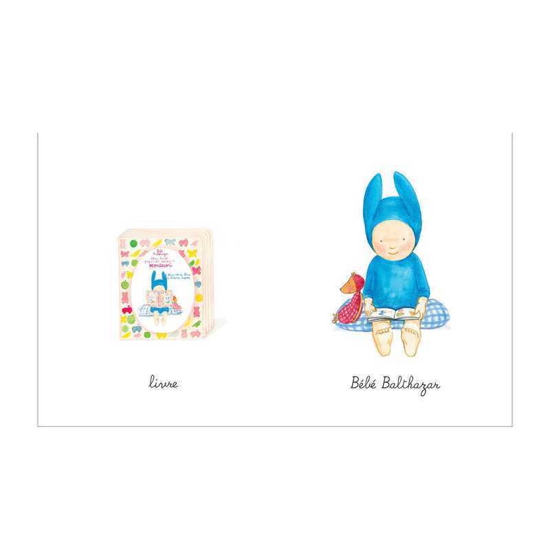 Livre Balthazar Mon tout premier imagier Montessori - Hatier