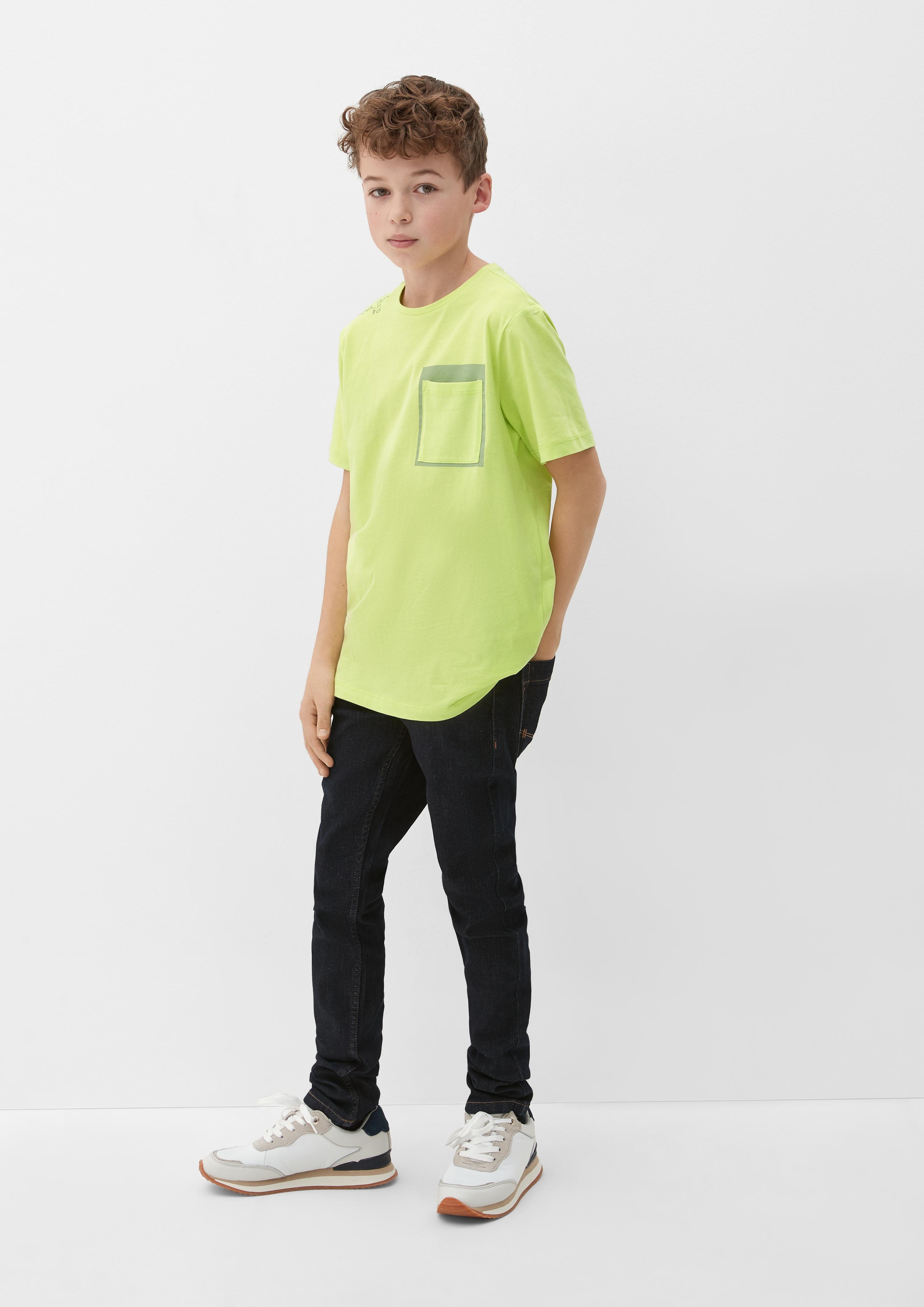 T-Shirt mit Brusttasche  2128284-7040