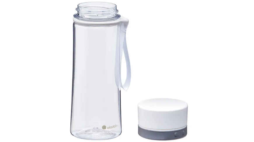 aladdin Trinkflasche AVEO Clear White 0,35l