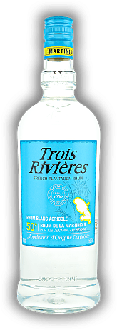 Trois Rivieres Blanc 50% 1,0 Liter Trois Rivieres Blanc 50% 1,0 Liter Sehr aromatisch mit deutlichen Fruchtnoten. 1	 Liter - Vol 50%