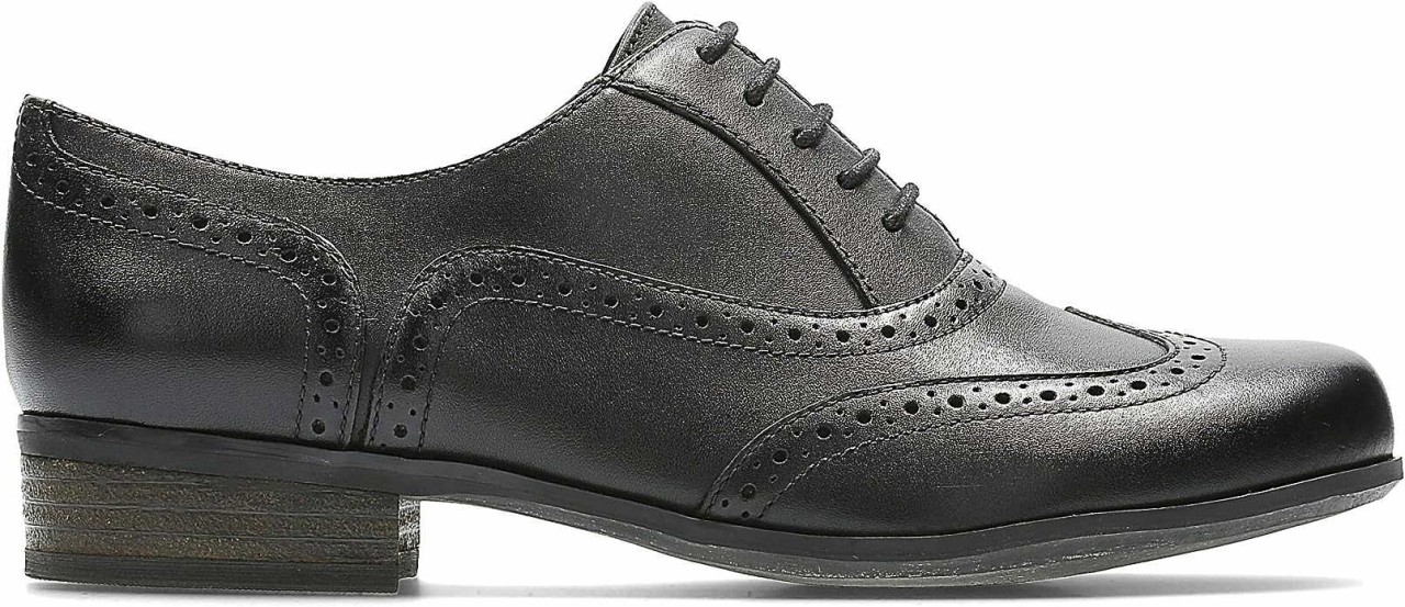CLARKS Freizeit Schnürer schwarz HAMBLE OAKWOMENS
