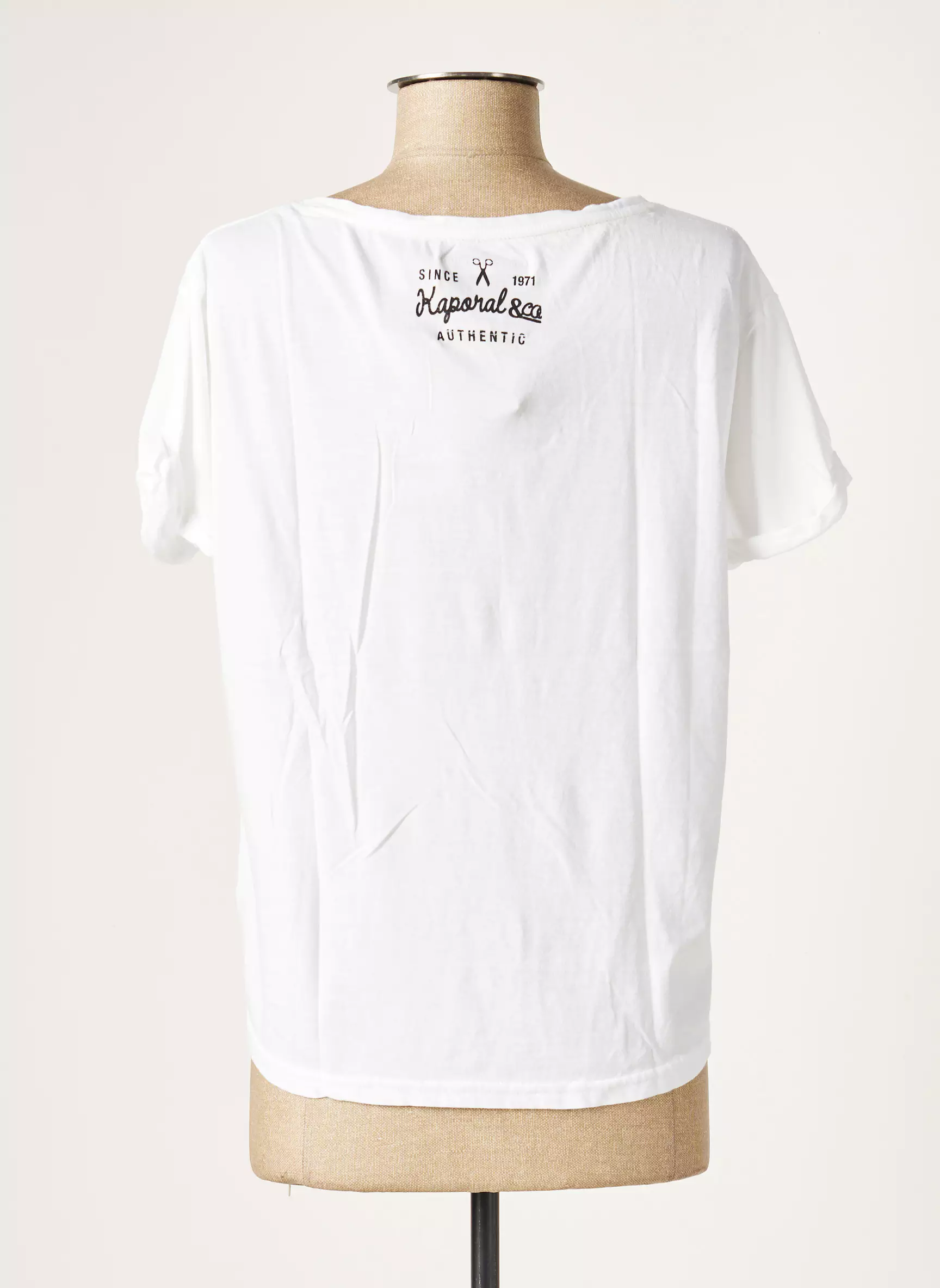 Kaporal Tshirts Femme couleur blanc