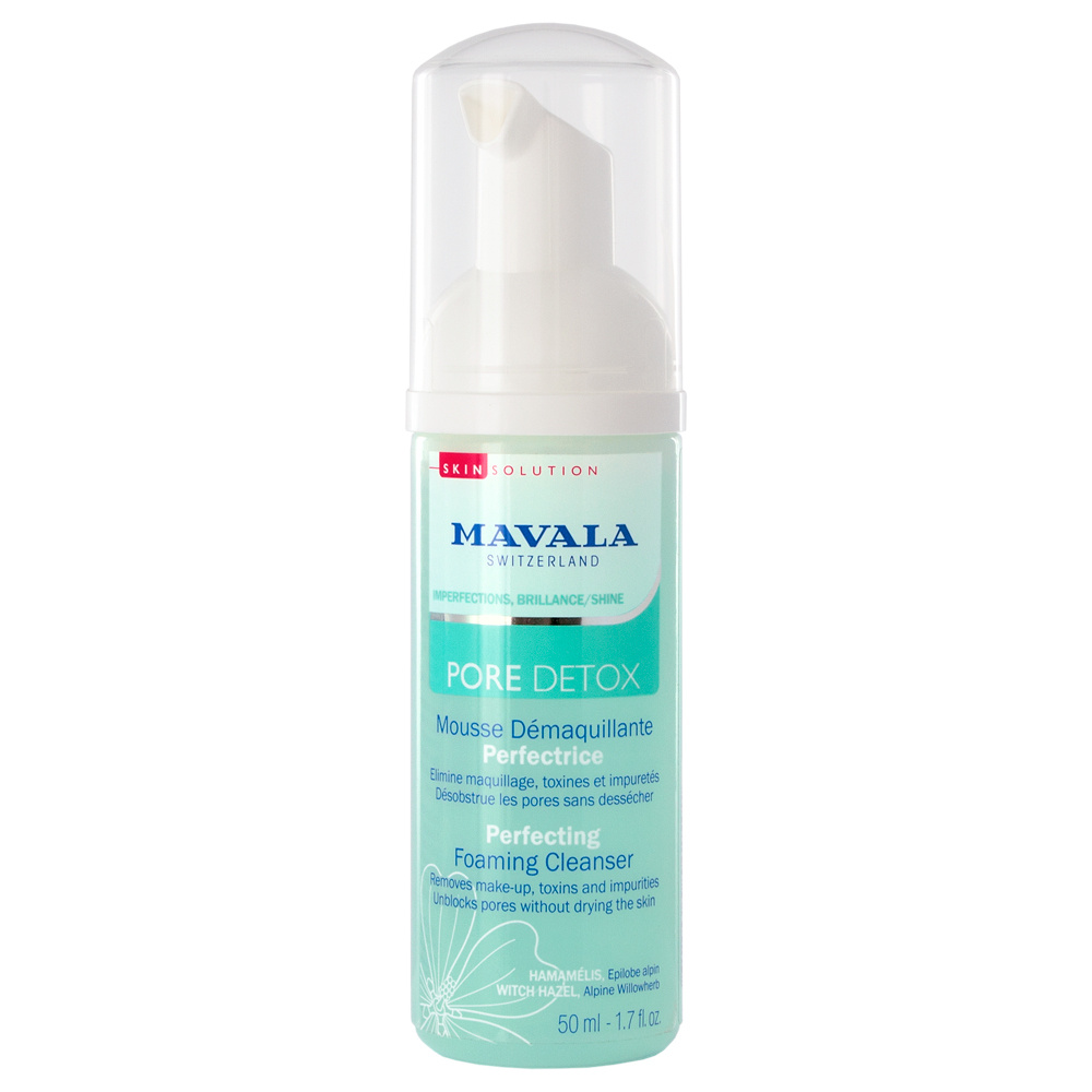 Mavala PORE DETOX Mousse Démaquillante, format voyage