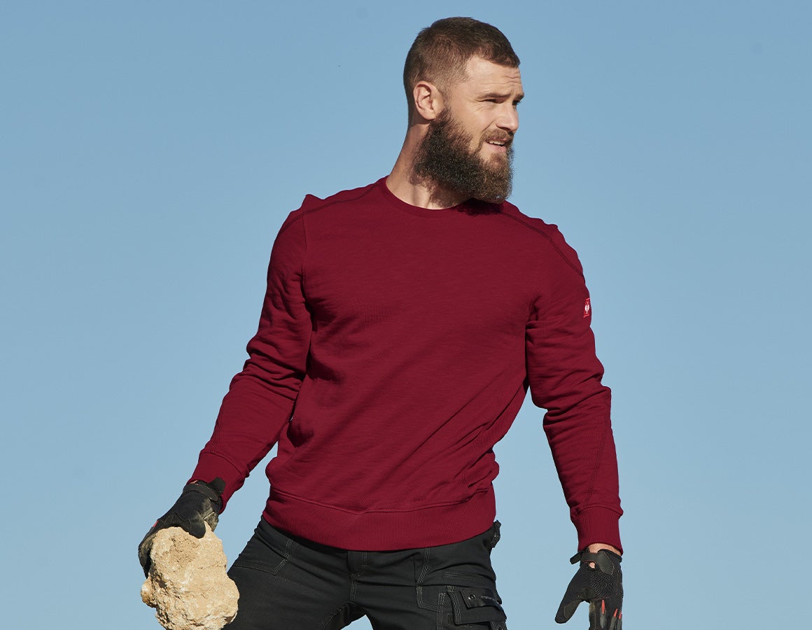 Sweatshirt cotton slub e.s.roughtough